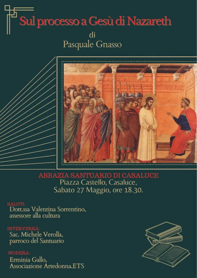 Il processo a Gesù nel santuario di Casaluce