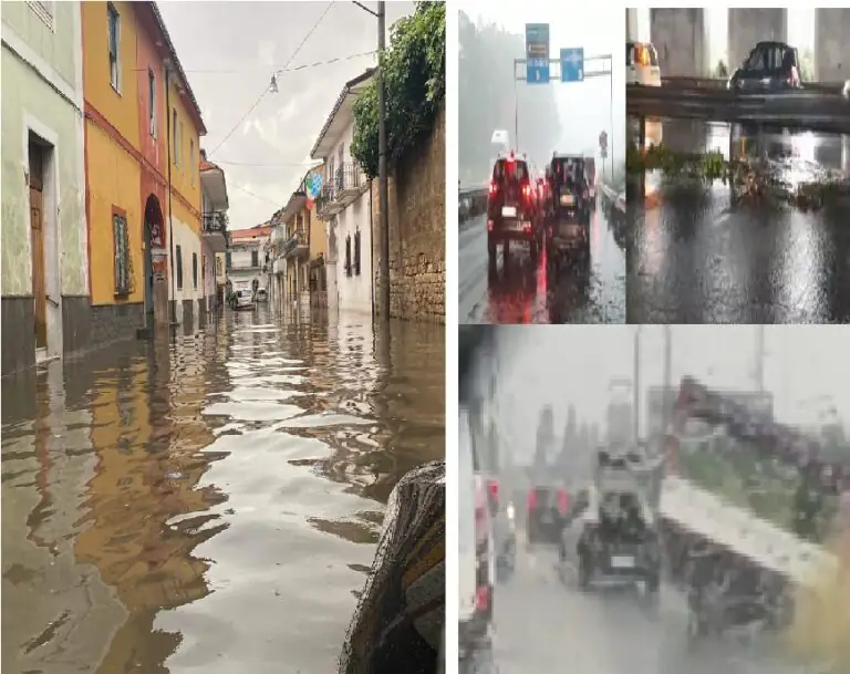 Convento allagato e accessi alle città off-limits. Le conseguenze del diluvio