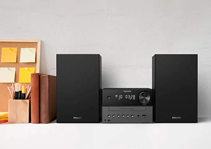 PHILIPS Mini Impianto Stereo con Bluetooth: per un audio ricco di sfumature