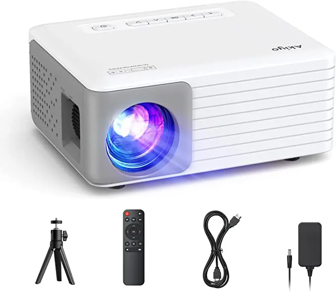 AKIYO, 5000 Lumen Mini Proiettore Portatile 1080P. Costa niente(sconto+coupon)