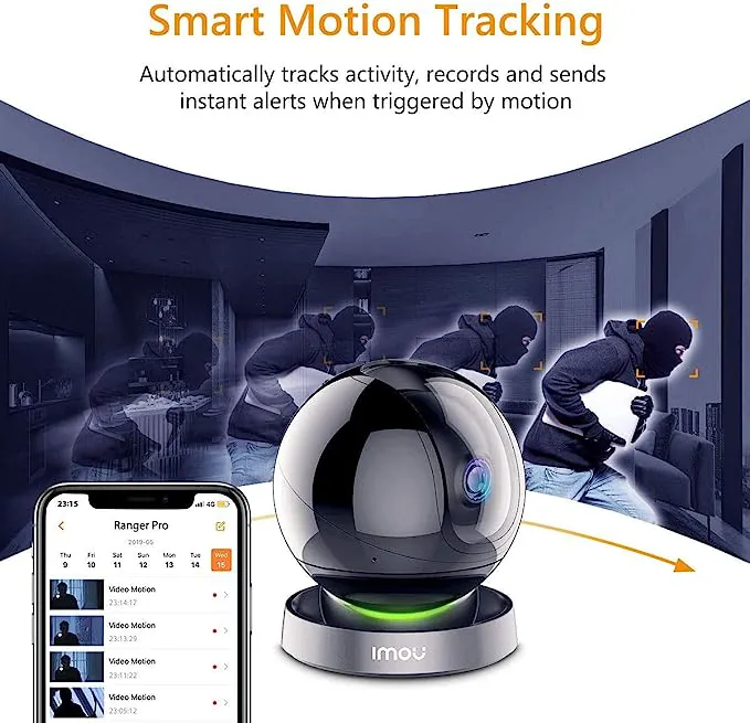 Videocamera di Sorveglianza IMOU: Proteggi la tua casa quando sei in vacanza, costa solo 40€