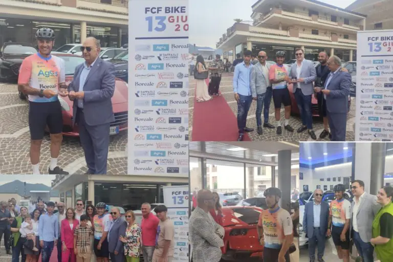 FCF Bike Tour, l’iniziativa benefica: Cannavaro da ‘Auto Buanne’ e da ‘BD Auto’