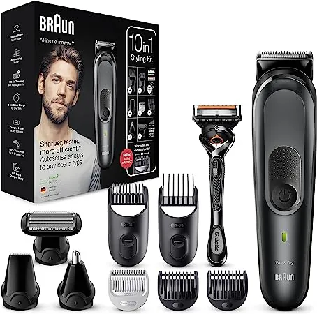 Braun regolabarba e tagliacapelli 10 in 1 a meno di 60€, in SCONTO del 33% su Amazon