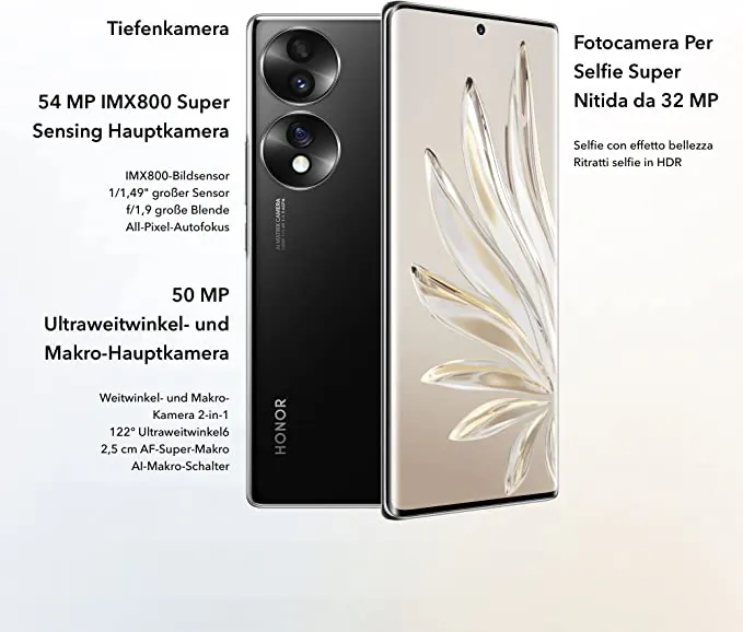 Honor 70 Midnight: un vero best buy a prezzo FOLLE su Amazon (risparmi più di 300€)
