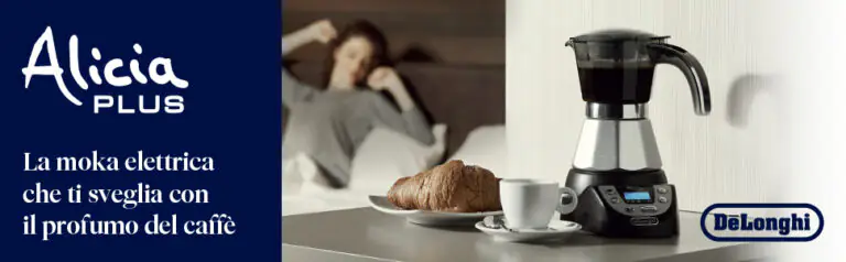 De’Longhi Alicia Plus: caffè erogato all’orario stabilito, è in OFFERTA su Amazon