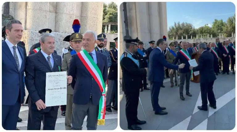 Consegnata onorificenza di Cavaliere della Repubblica all’ex carabiniere