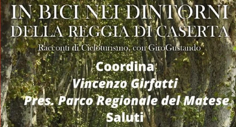 ‘In bici nei dintorni della Reggia di Caserta’, la presentazione al Parco del Matese