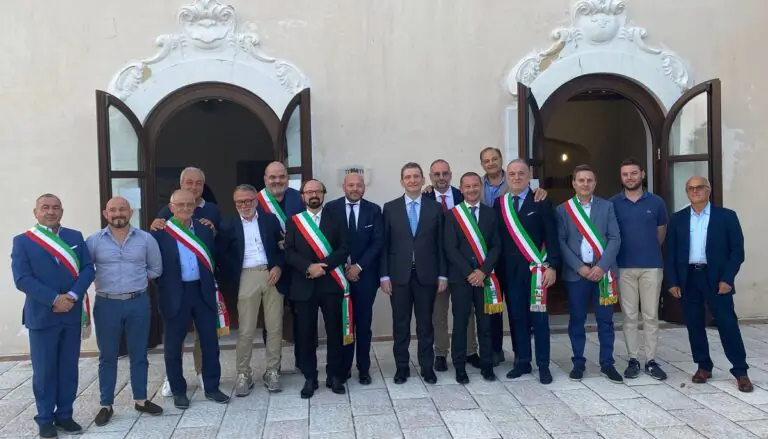 Il prefetto di Caserta Giuseppe Castaldo in visita nella sede del Parco Regionale del Matese