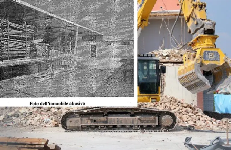 Tornano le ruspe in provincia, demolite due strutture di un costruttore