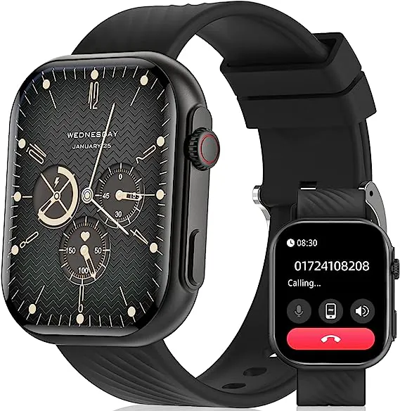Orologio intelligente: effettua e rispondi alle chiamate dal polso, disponibile su Amazon a MENO di 50€