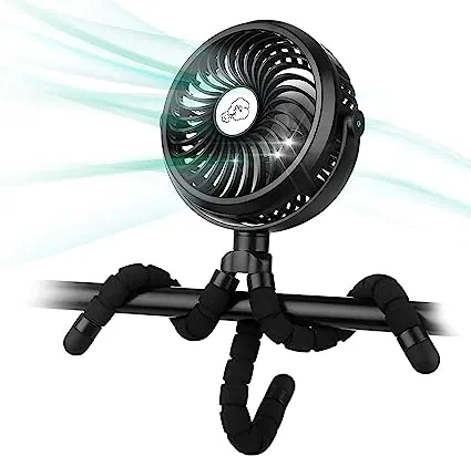 Ventilatore wireless che si aggrappa a tutto a MINI-PREZZO su Amazon (ottimo per il caldo estivo)