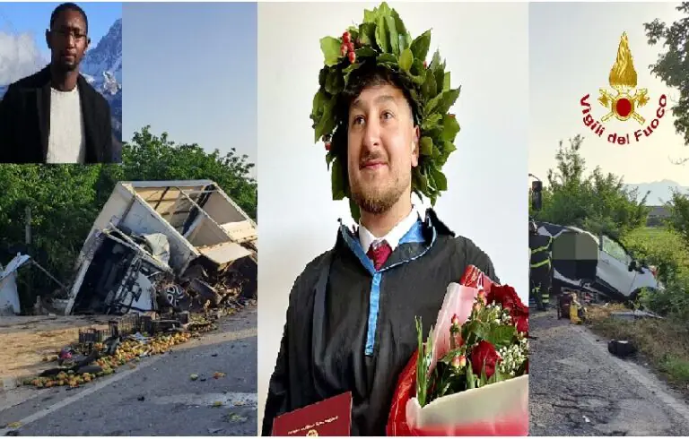 Strage sulla Provinciale, super esperti sul luogo dell’incidente. Autista resta gravissimo