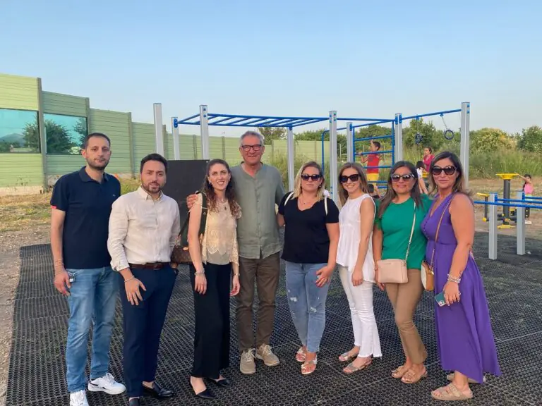 Inaugurata l’area fitness all’aperto di via Sbarra. Le foto