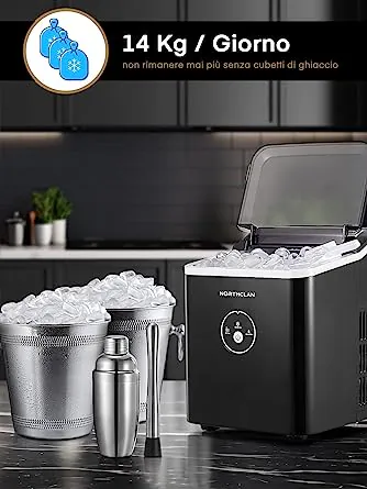 Macchina da ghiaccio senza impianto a prezzo super VANTAGGIOSO (a meno di 100€ su Amazon)