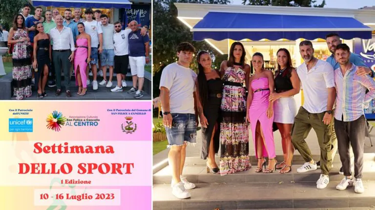 Grande successo per il taglio del nastro della settimana dello sport