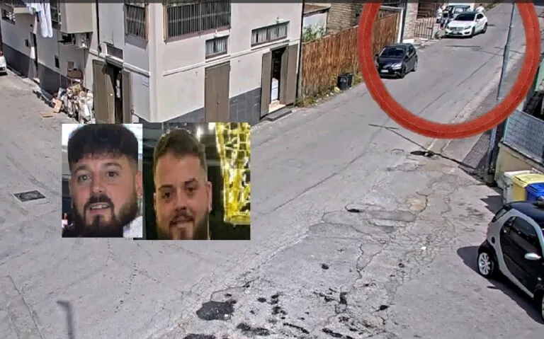 Spari al cliente per i km extra dell’auto a noleggio, ecco il filmato che incastra i figli del boss. FOTO E VIDEO