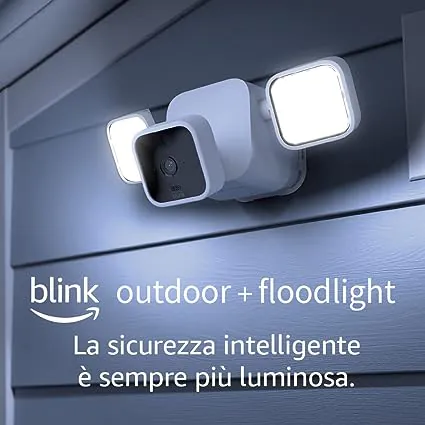 La tua casa è al sicuro con il sistema di sicurezza Blink Outdoor. C’è lo sconto del 40% ora su Amazon
