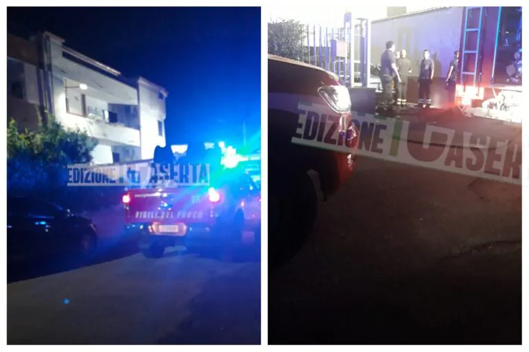 Auto in fiamme nel garage di un imprenditore, ci sono feriti