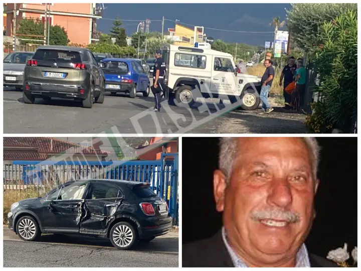 Carambola choc sull’Appia: mezzo dell’antincendio centra auto dell’ex consigliere De Lucia
