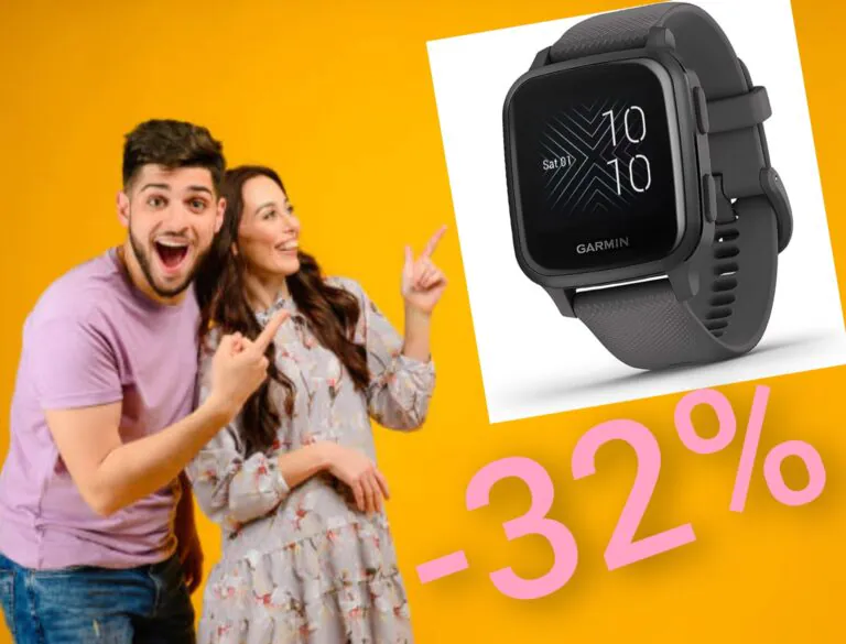 Smartwatch Garmin Venu Sq: Grande sconto Amazon (-32%)