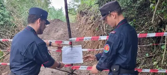 E’ nell’area protetta, ma il giardino è suo: nei guai dopo controllo