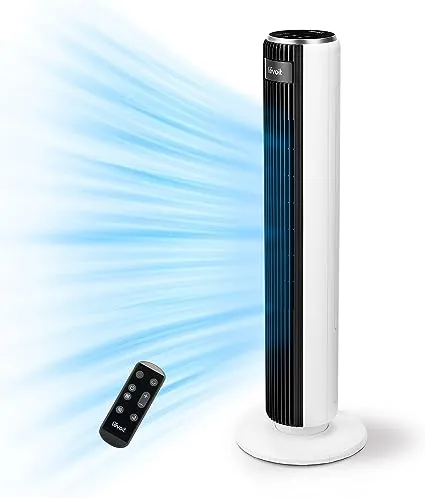 Ventilatore a torre Levoit: potente, SILENZIOSO e con telecomando al 15% su Amazon