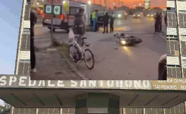 Incidente in bici, si prega per ragazzino: operato dopo aver battuto la testa
