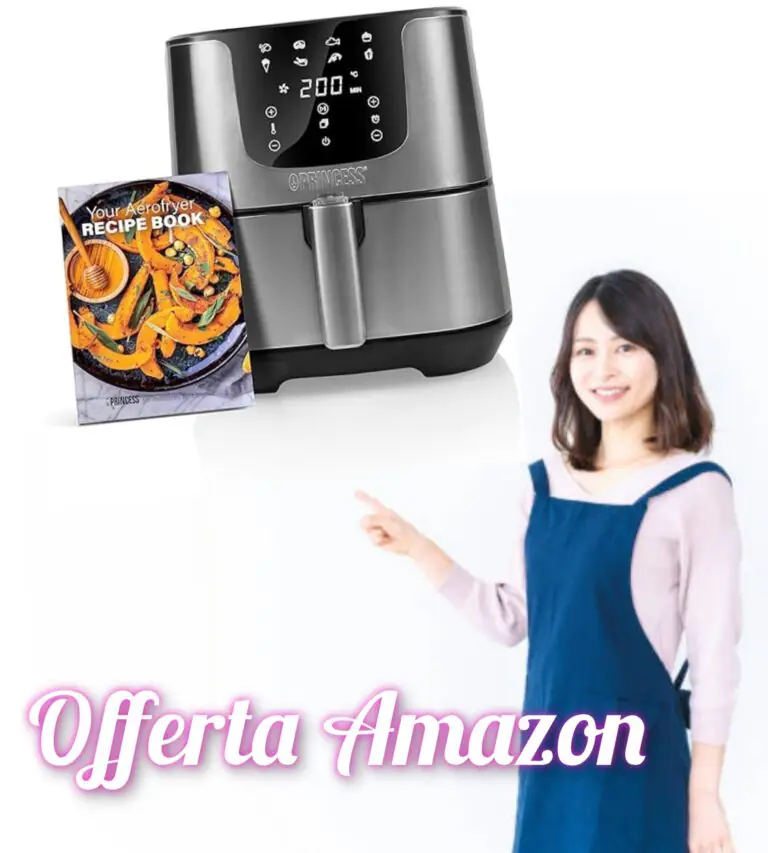 Risparmia e resta in forma con Princess friggitrice ad aria Deluxe XXL, c’è lo sconto su Amazon