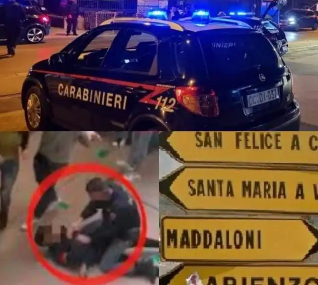 “Aiuto, il mio amico mi sta strangolando”. Bagarre nella piazza della valle