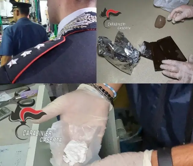 Commerciante arrestato per droga: nel suo negozio coca e hashish