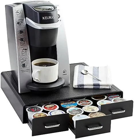 Cassetto per cialde di caffè: costa POCHISSIMO su Amazon, solo 20€