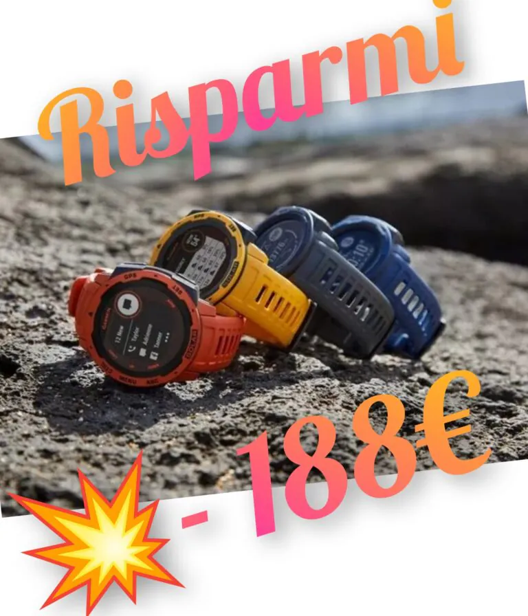 Garmin Instinct Solar: lo smartwatch rugged al prezzo più basso di sempre (-42%)