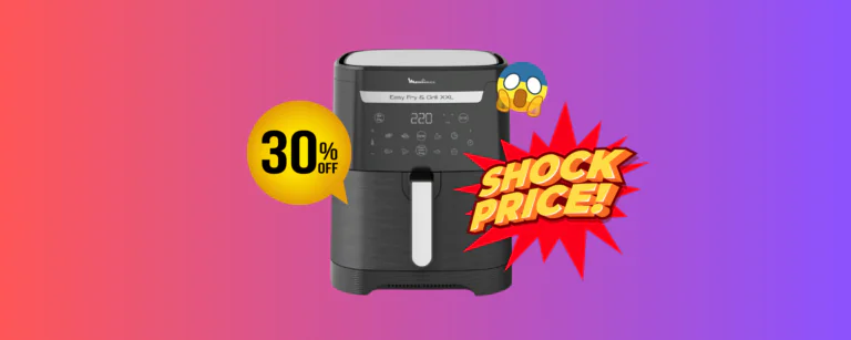 Moulinex Easy Fry & Grill: l‘unica friggitrice con funzione grill a questo prezzo è da prendere SUBITO (139€)