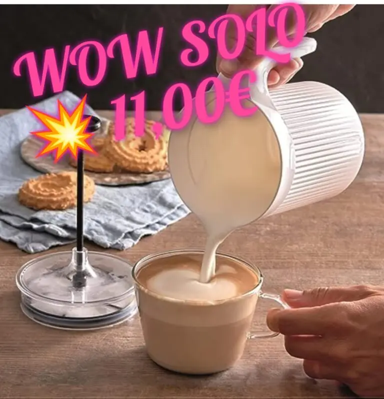 Snips Cappuccinatore manuale semplice e pratico costa pochissimo (anche in microonde)