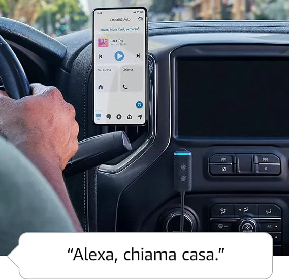 Alexa anche in auto con Echo Auto (2ª gen.) con il maxi sconto Amazon è un affare