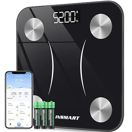 Resta in forma e monitora la tua salute con la Bilancia smart di INSMART,super offerta Amazon