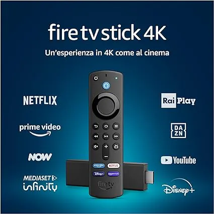 Amazon Fire TV Stick 4K: sconto imperdibile (-53%)