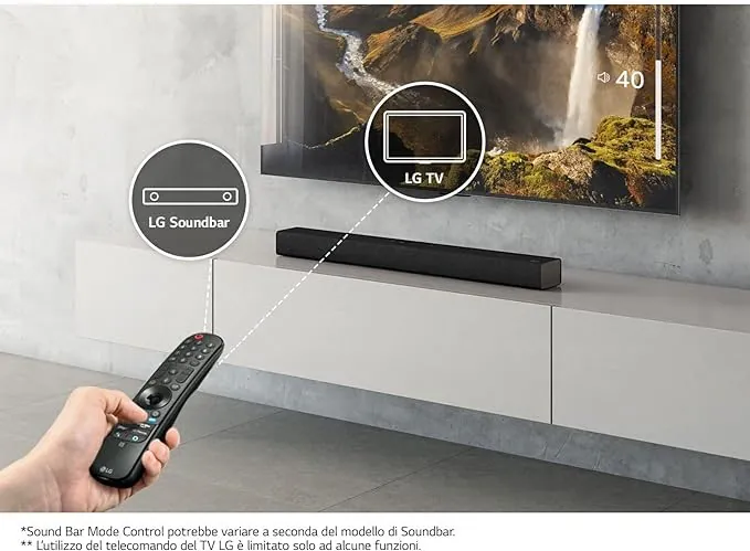 LG S40Q : Potentissima Soundbar, crolla il prezzo al minimo storico