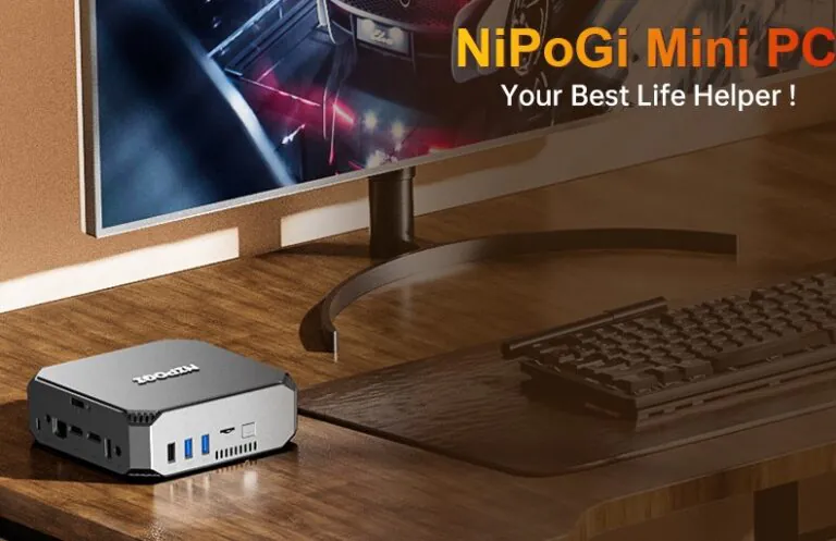 Mini PC 1024G (1TB) M.2 SSD NiPoGi: RISPARMIA il 55% con il doppio sconto
