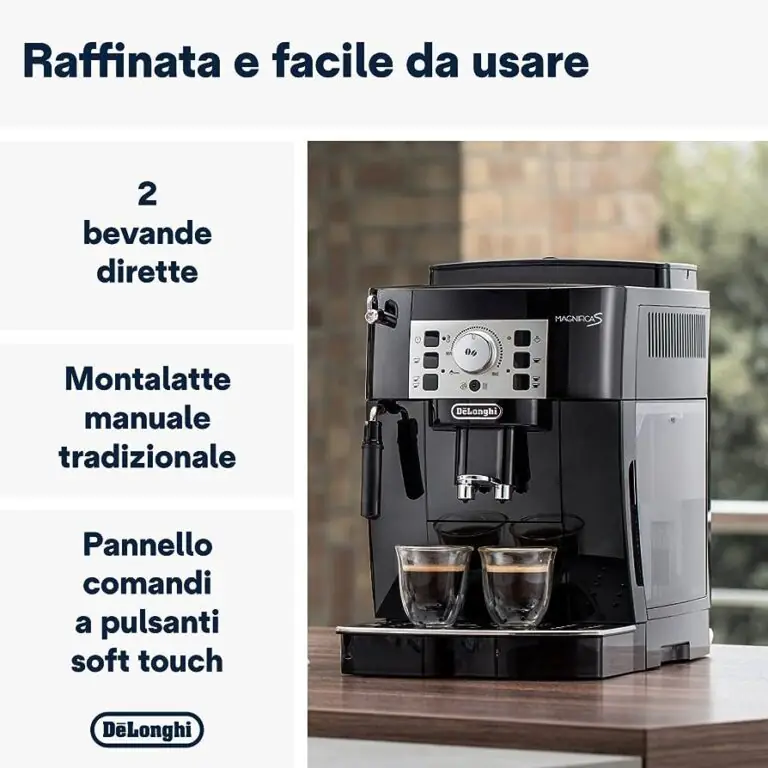L’affare del giorno: De’Longhi Magnifica S è in sconto PAZZO del 43%, risparmi 220€