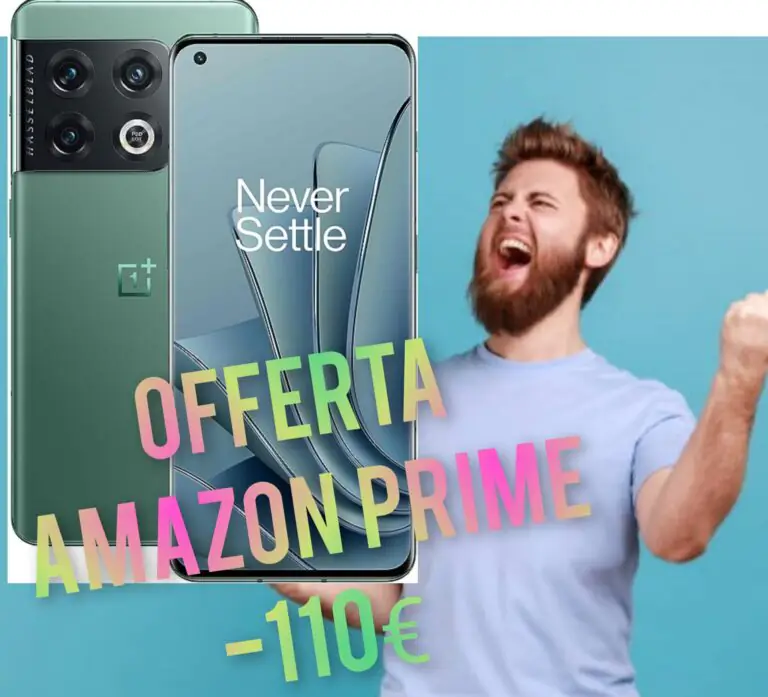 OnePlus 10 Pro 5G: RISPARMI 110€ con le offerte di Amazon Prime