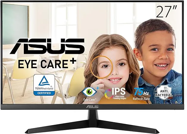 Monitor Asus 27″ con tecnologia AMD FreeSync  a prezzo SORPRENDENTE: a meno di 150€