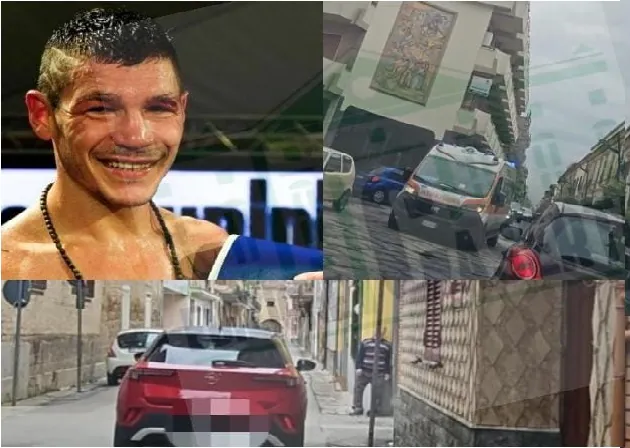 Il campione di pugilato contuso in un incidente in centro. FOTO
