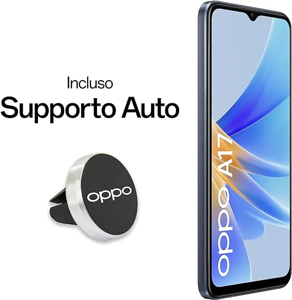 Amazon inizia bene la settimana: Oppo A17 dal design Premium a prezzo BASSISSIMO (solo 149€)