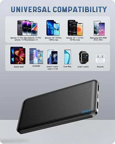 Il Power Bank dei sogni, compatibile con diversi dispositivi a prezzo SPETTACOLARE: solo 15€