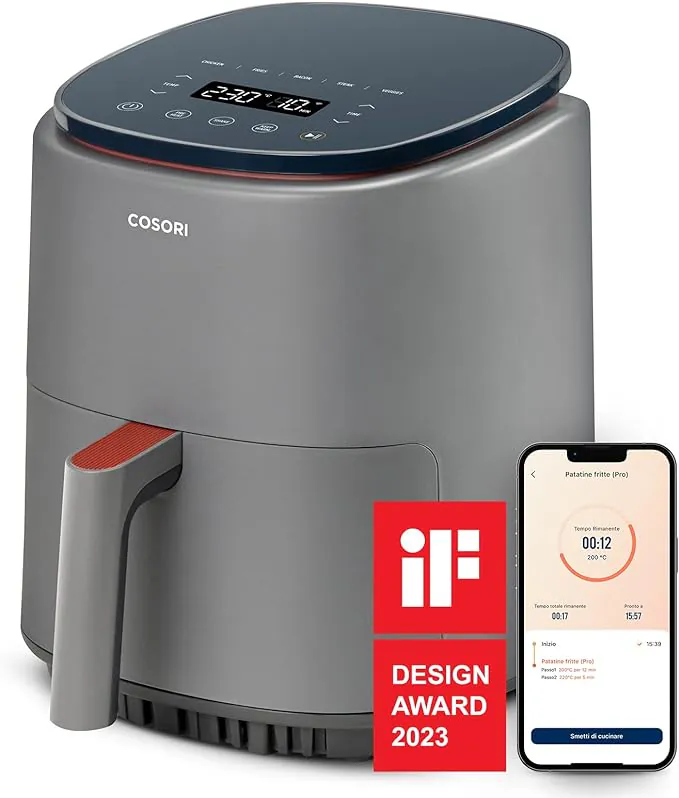 L’ innovativa friggitrice ad aria smart Cosori in OFFERTA a prezzo SORPRENDENTE