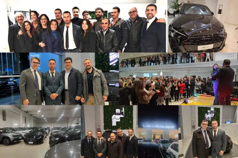 Serata evento per lo start della nuova concessionaria ‘Luigi Carfora Group’ ad Agnano