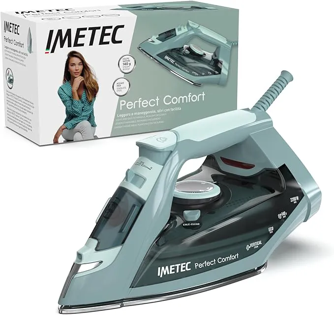 Imetec Perfect Comfort: il ferro da stiro più venduto su Amazon, oggi solo 28€
