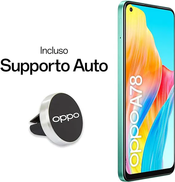 Cameraphone Oppo A78 in super PROMOZIONE Black Friday (costa meno di 200€)