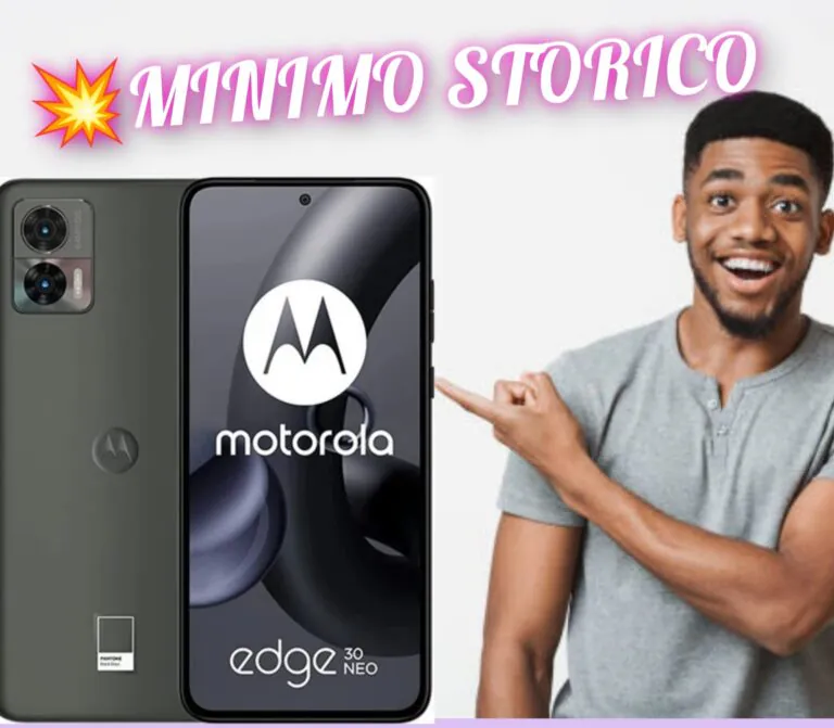 Nuova offerta BLACK FRIDAY: Moto Edge 30 Neo al minimo storico, SCONTO pazzesco